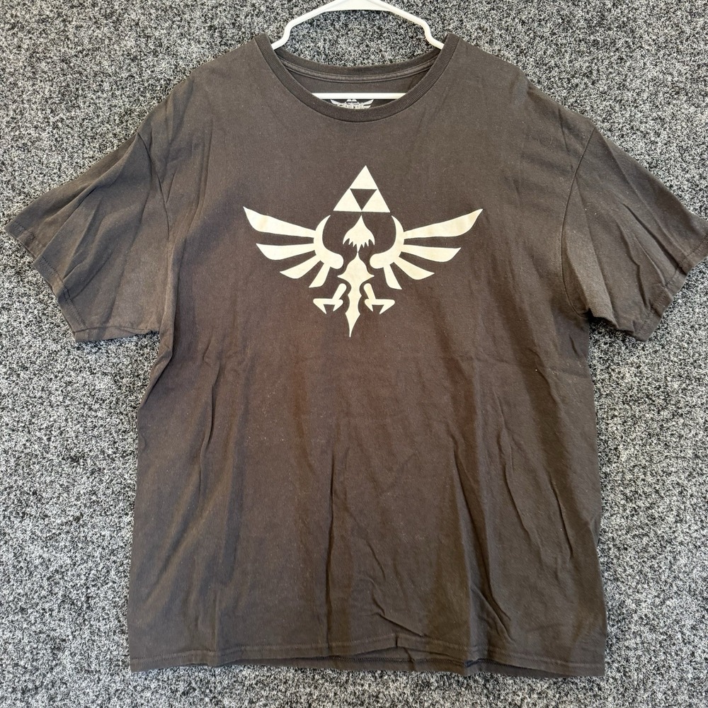 The Legend Of Zelda Shirt Mens XL Black Short Sleeve Video Games Nintendo